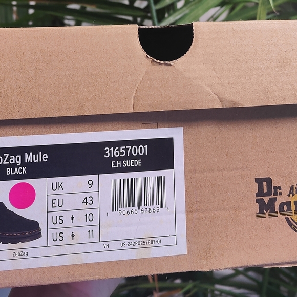 NEW Dr. Marten ZebZag Mule - Picture 2 of 6